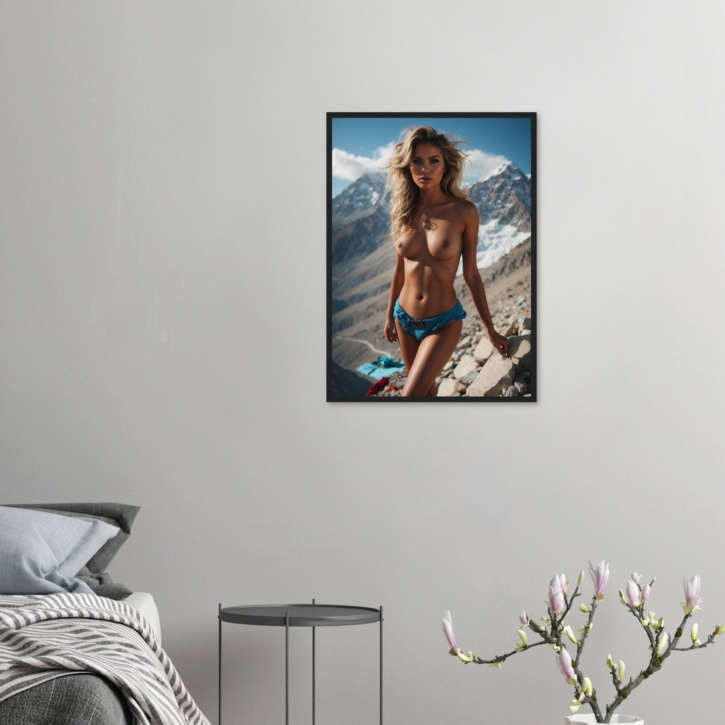 Premium Matte Paper Wooden Framed Poster