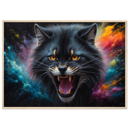 Premium Matte Paper Wooden Framed Poster