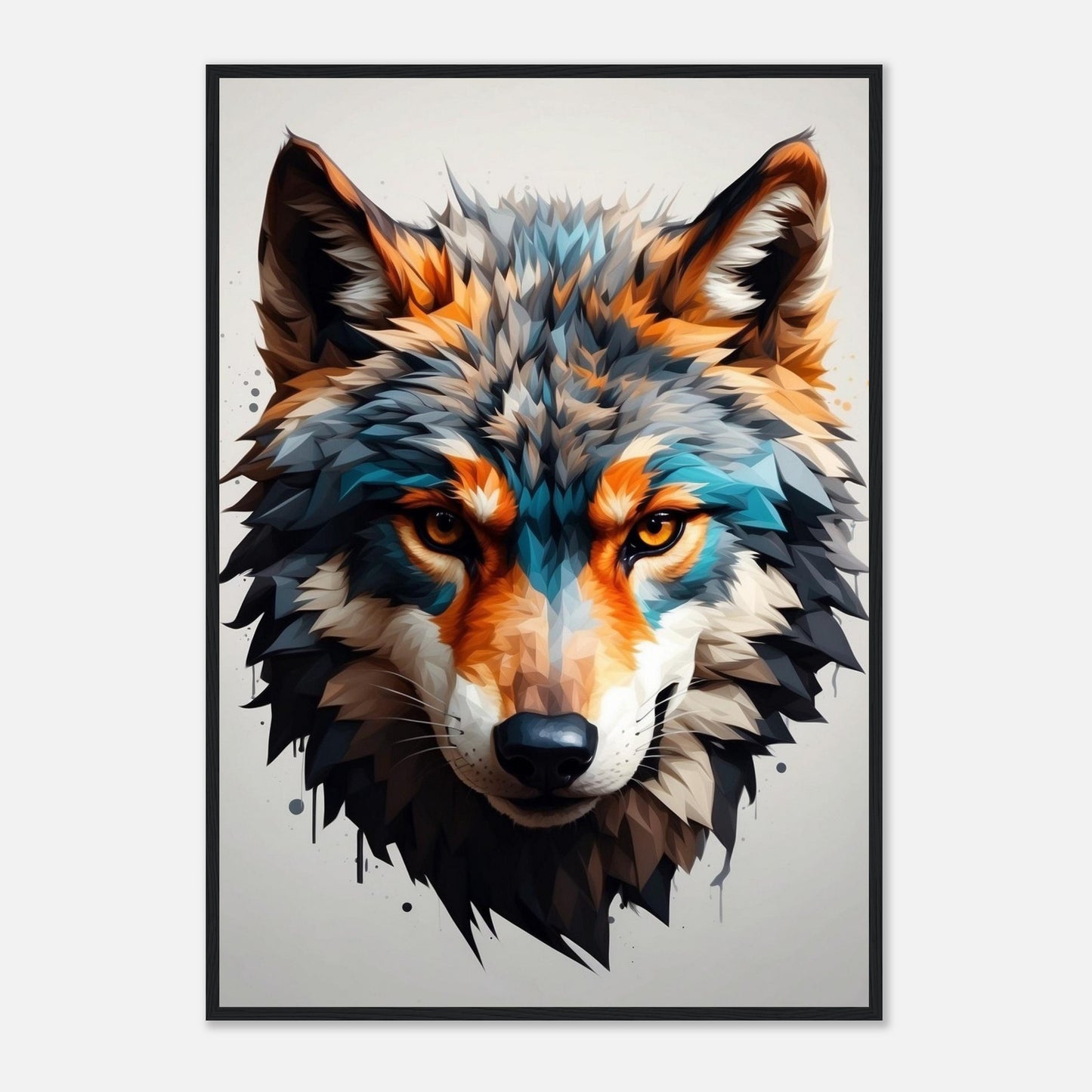 Premium Matte Paper Wooden Framed Poster