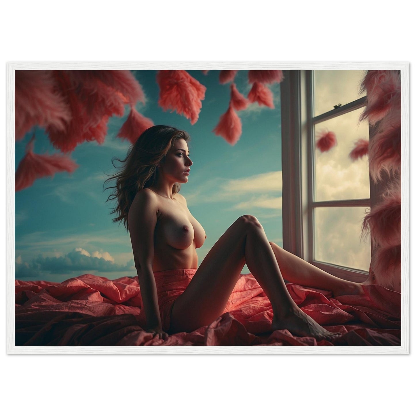 Premium Matte Paper Wooden Framed Poster