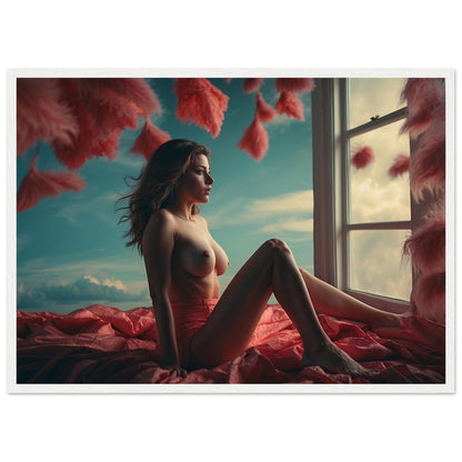 Premium Matte Paper Wooden Framed Poster