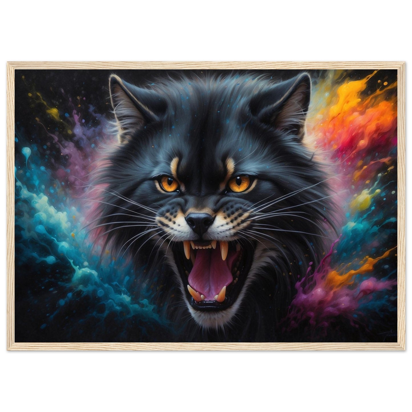 Premium Matte Paper Wooden Framed Poster