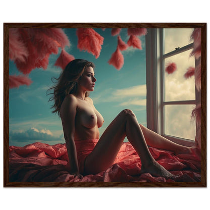 Premium Matte Paper Wooden Framed Poster