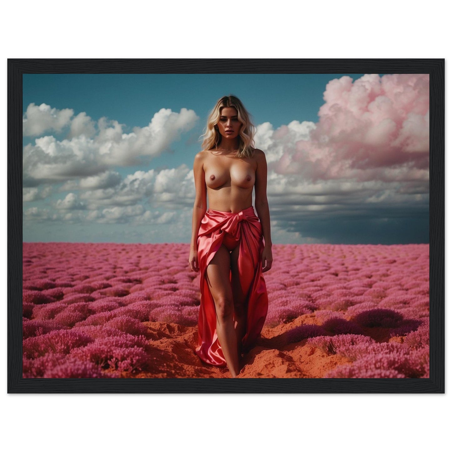 Premium Matte Paper Wooden Framed Poster