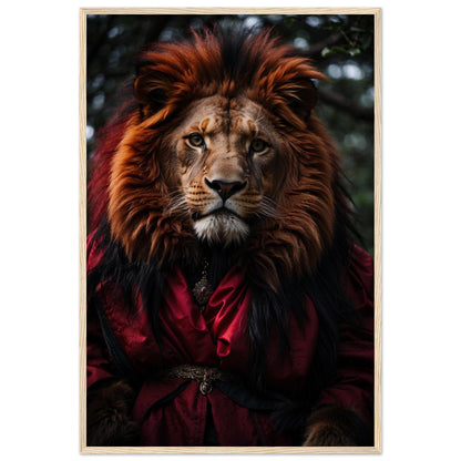 Premium Matte Paper Wooden Framed Poster