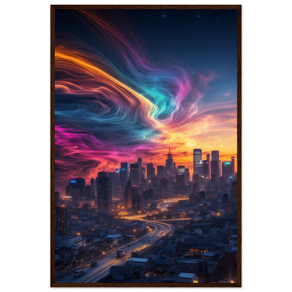 Premium Matte Paper Wooden Framed Poster