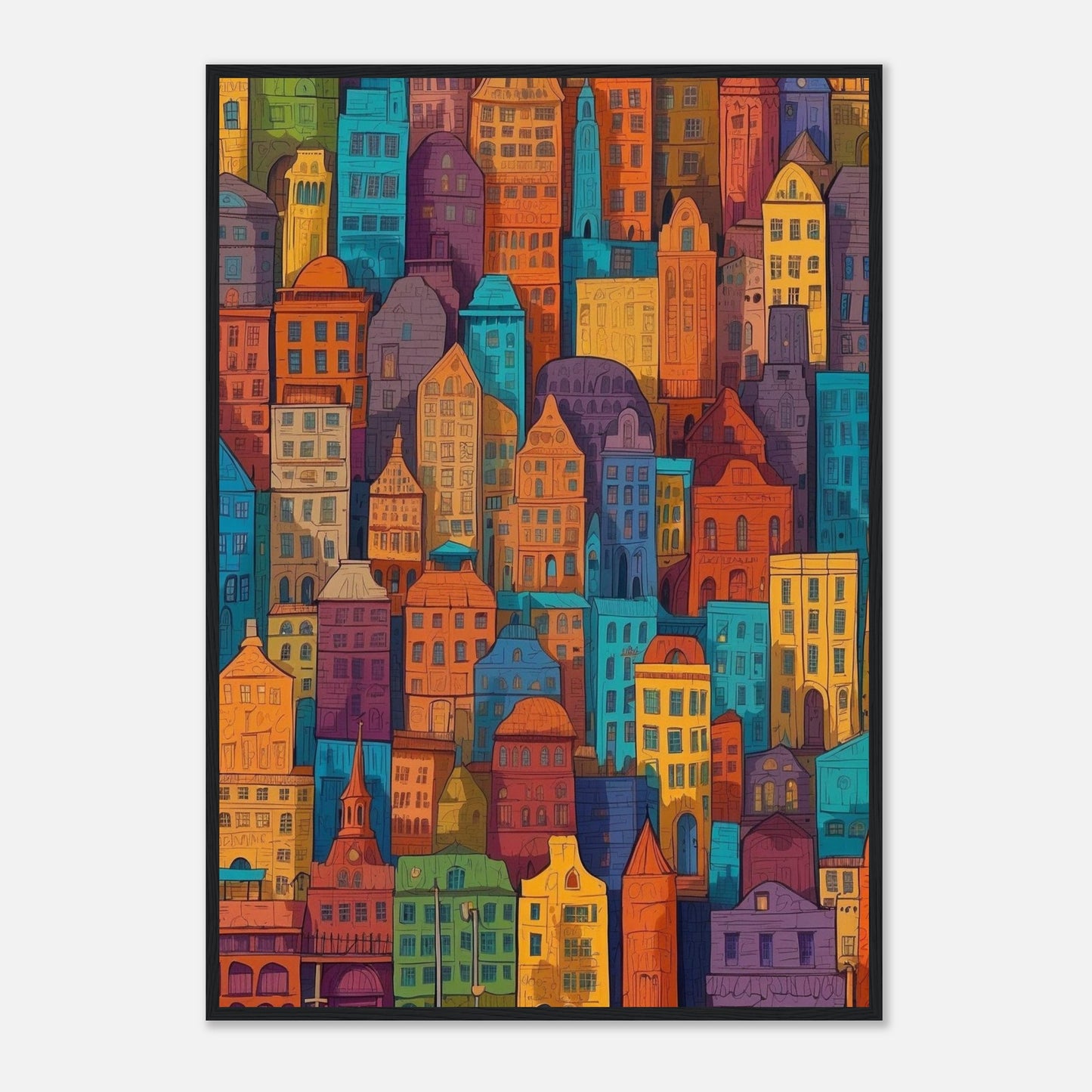 Premium Matte Paper Wooden Framed Poster