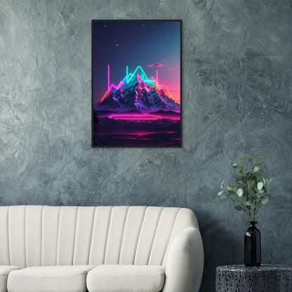 Premium Matte Paper Wooden Framed Poster