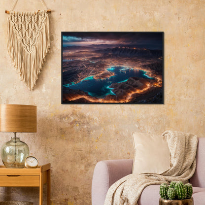 Premium Matte Paper Wooden Framed Poster