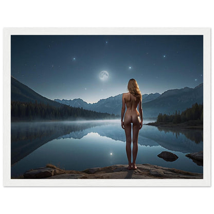 Premium Matte Paper Wooden Framed Poster