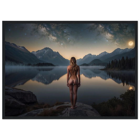 Premium Matte Paper Wooden Framed Poster