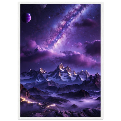 Premium Matte Paper Wooden Framed Poster
