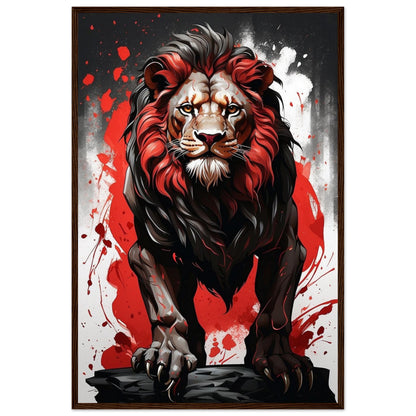 Premium Matte Paper Wooden Framed Poster