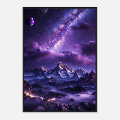 Premium Matte Paper Wooden Framed Poster