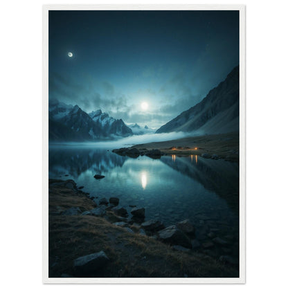Premium Matte Paper Wooden Framed Poster