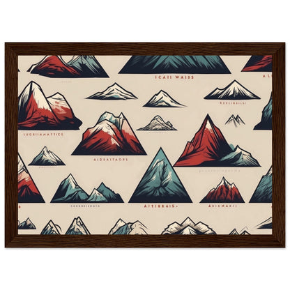 Premium Matte Paper Wooden Framed Poster