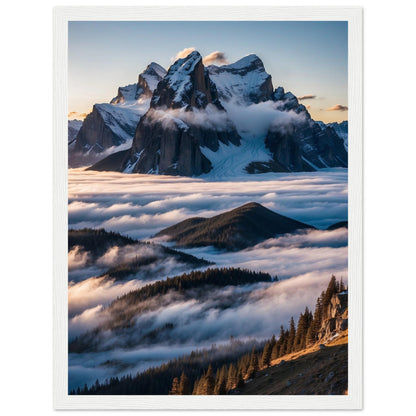 Premium Matte Paper Wooden Framed Poster