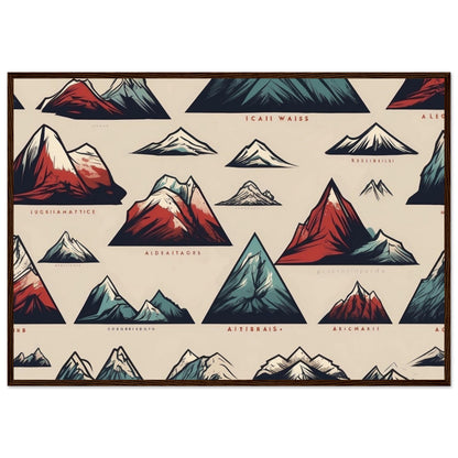 Premium Matte Paper Wooden Framed Poster