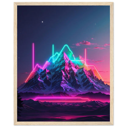 Premium Matte Paper Wooden Framed Poster