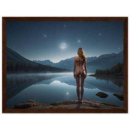 Premium Matte Paper Wooden Framed Poster