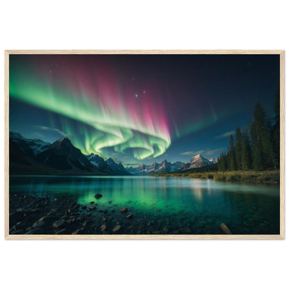 Premium Matte Paper Wooden Framed Poster
