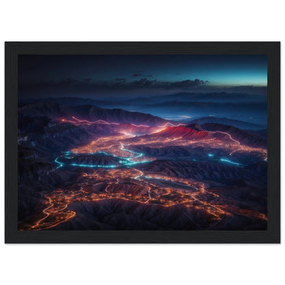 Premium Matte Paper Wooden Framed Poster