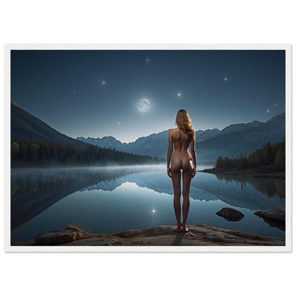 Premium Matte Paper Wooden Framed Poster