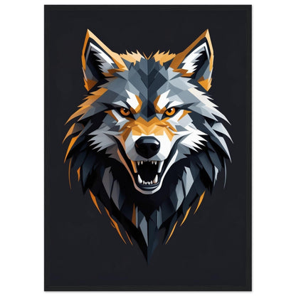 Premium Matte Paper Wooden Framed Poster