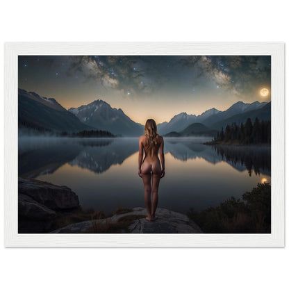 Premium Matte Paper Wooden Framed Poster
