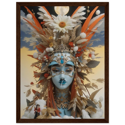 Premium Matte Paper Wooden Framed Poster