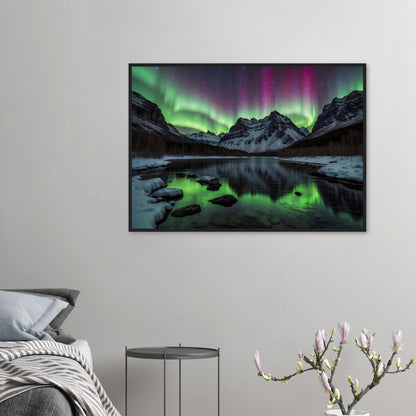 Premium Matte Paper Wooden Framed Poster