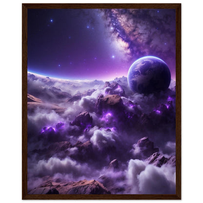 Premium Matte Paper Wooden Framed Poster