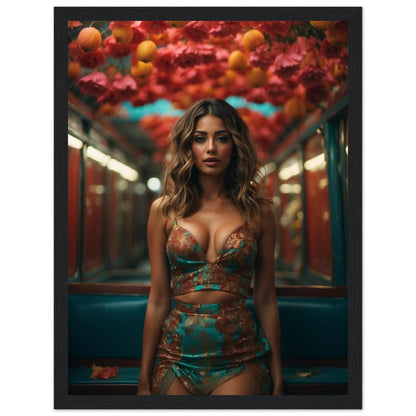 Premium Matte Paper Wooden Framed Poster