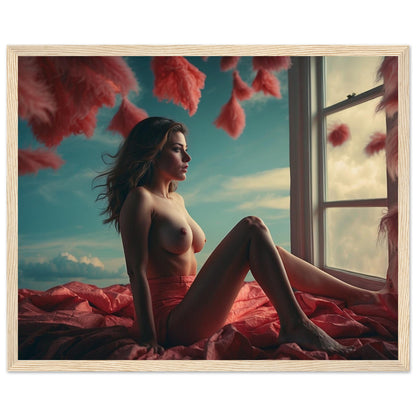 Premium Matte Paper Wooden Framed Poster
