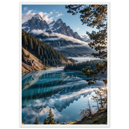 Premium Matte Paper Wooden Framed Poster