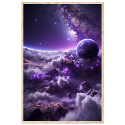 Premium Matte Paper Wooden Framed Poster