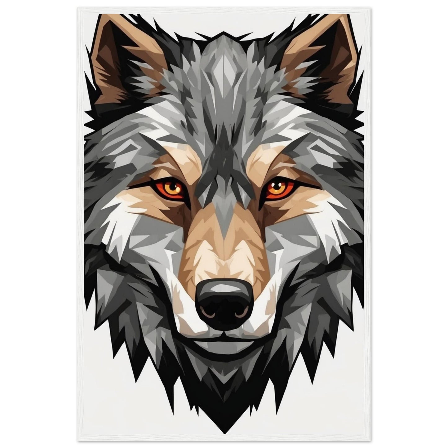 Premium Matte Paper Wooden Framed Poster