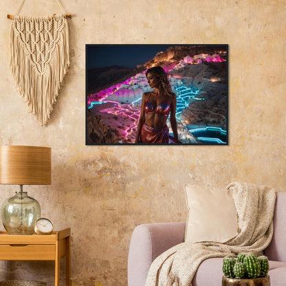 Premium Matte Paper Wooden Framed Poster