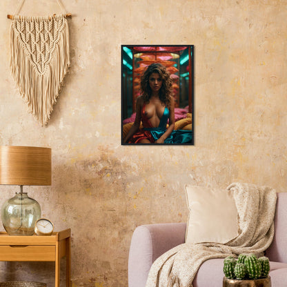 Premium Matte Paper Wooden Framed Poster