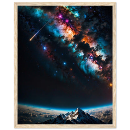 Premium Matte Paper Wooden Framed Poster