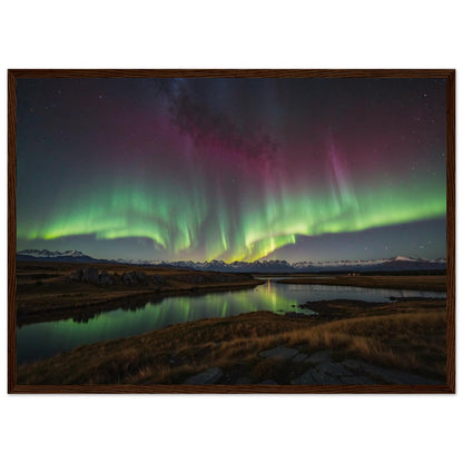 Premium Matte Paper Wooden Framed Poster