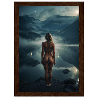 Premium Matte Paper Wooden Framed Poster