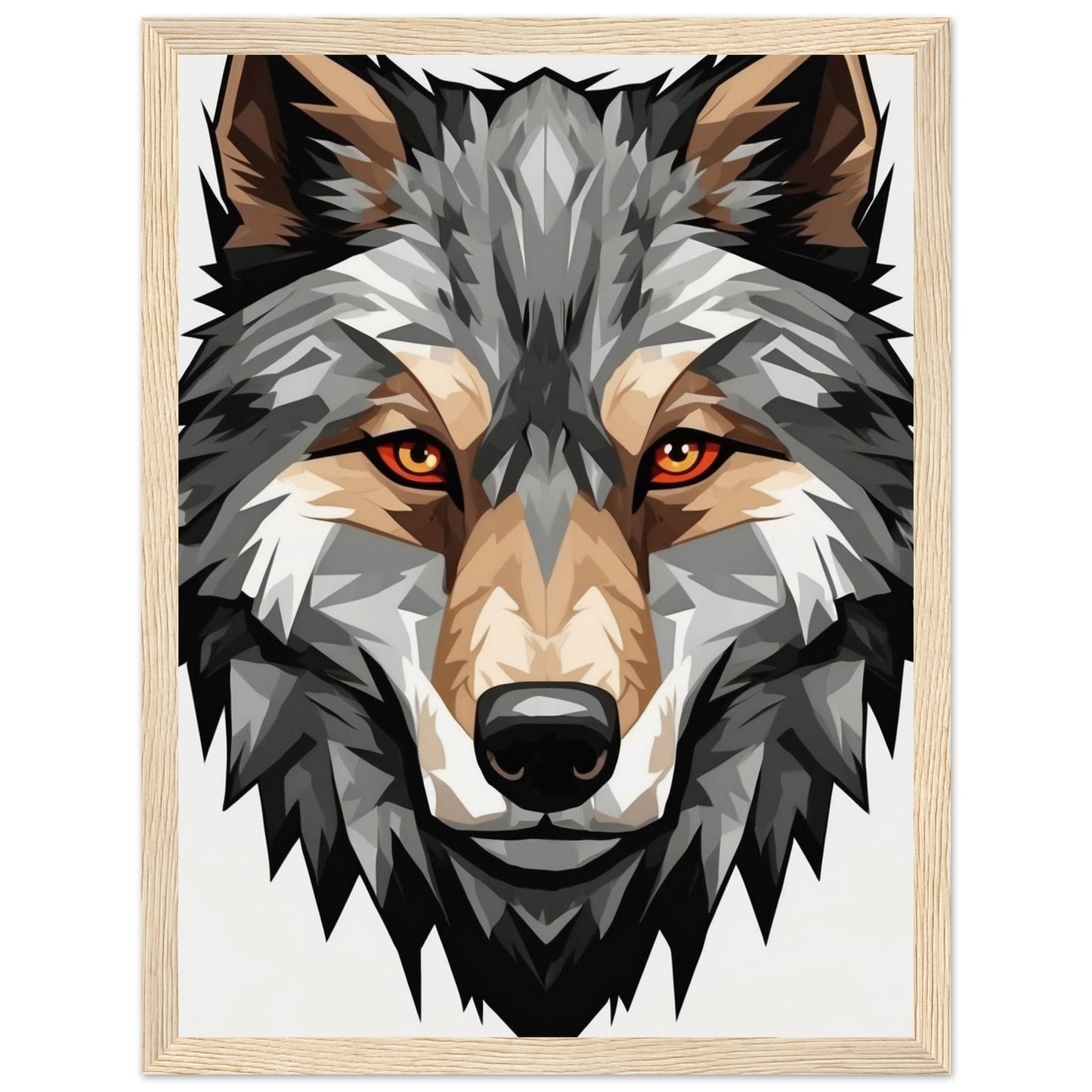 Premium Matte Paper Wooden Framed Poster
