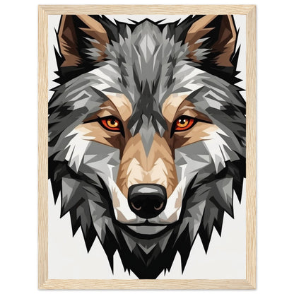 Premium Matte Paper Wooden Framed Poster