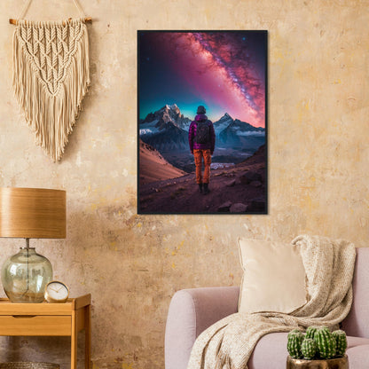 Premium Matte Paper Wooden Framed Poster