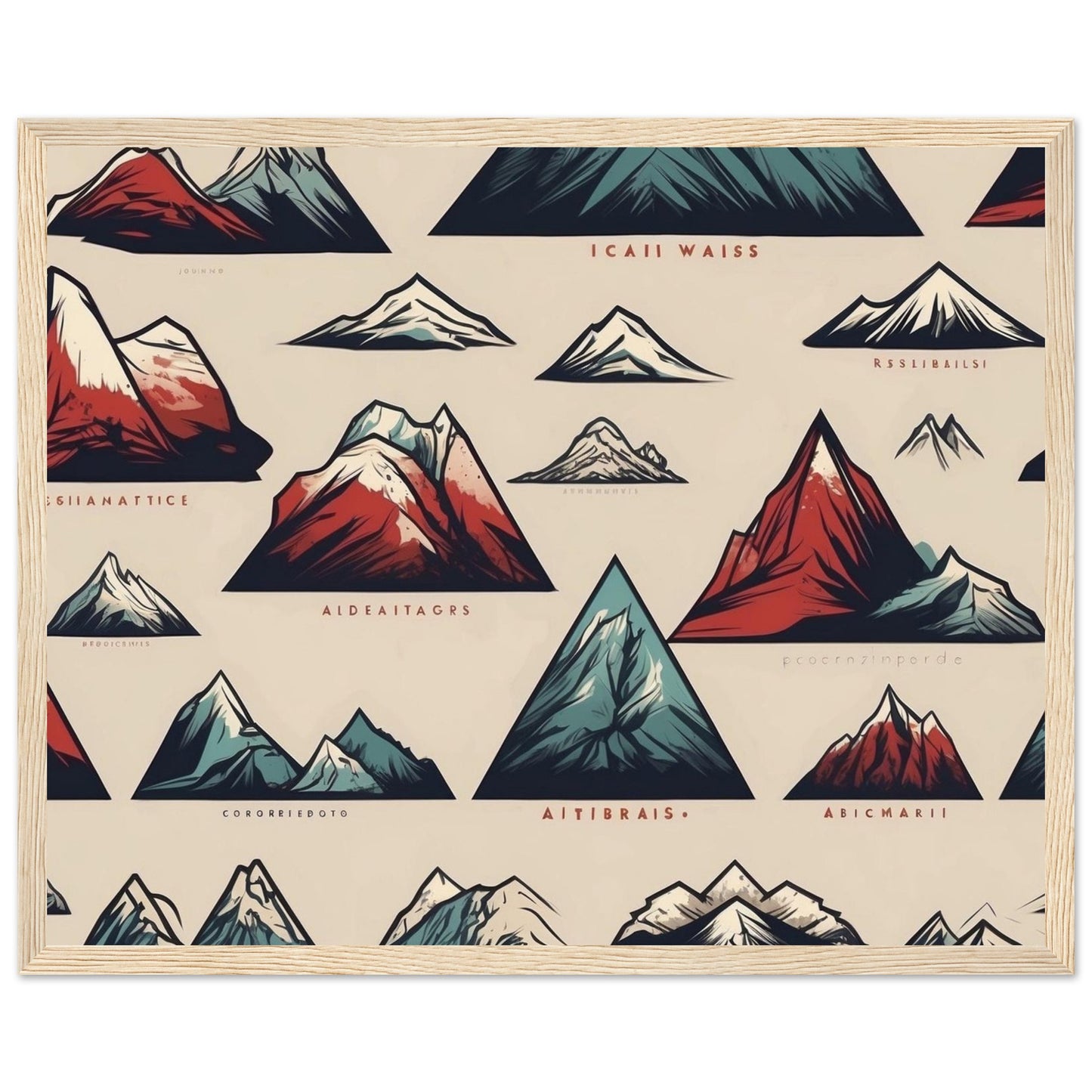 Premium Matte Paper Wooden Framed Poster