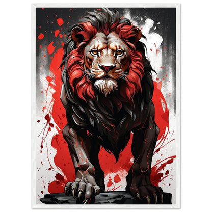 Premium Matte Paper Wooden Framed Poster