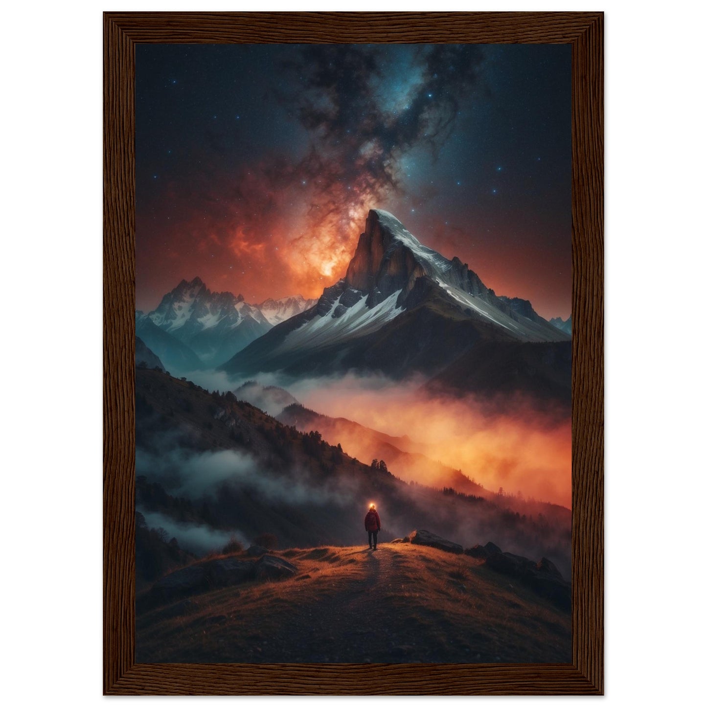 Premium Matte Paper Wooden Framed Poster