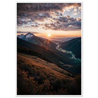 Premium Matte Paper Wooden Framed Poster