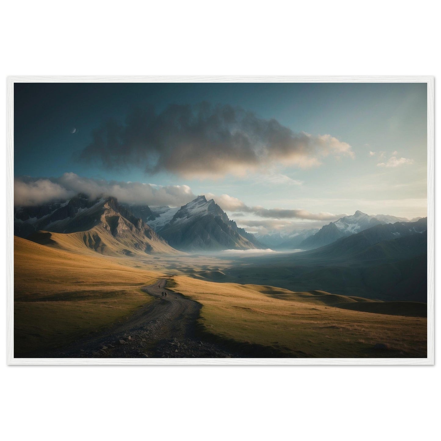 Premium Matte Paper Wooden Framed Poster